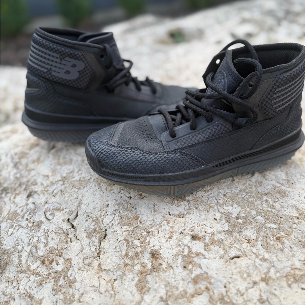 New Balance Black High-Top Sneakers